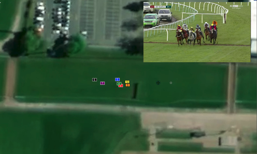 Picture of Hereford jumps racing
